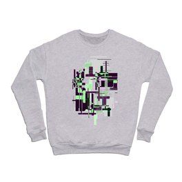 Mint Green City Crewneck Sweatshirt