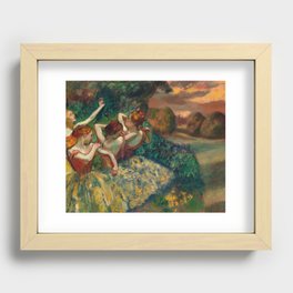 Four Dancers, 1899 by Edgar Degas Recessed Framed Print