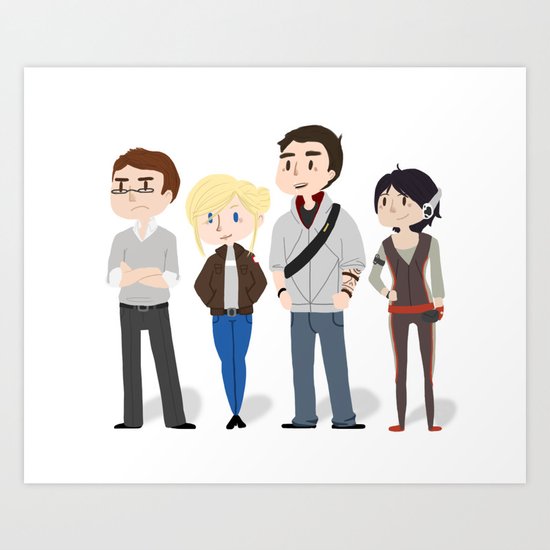 The Modern Assassins Art Print
