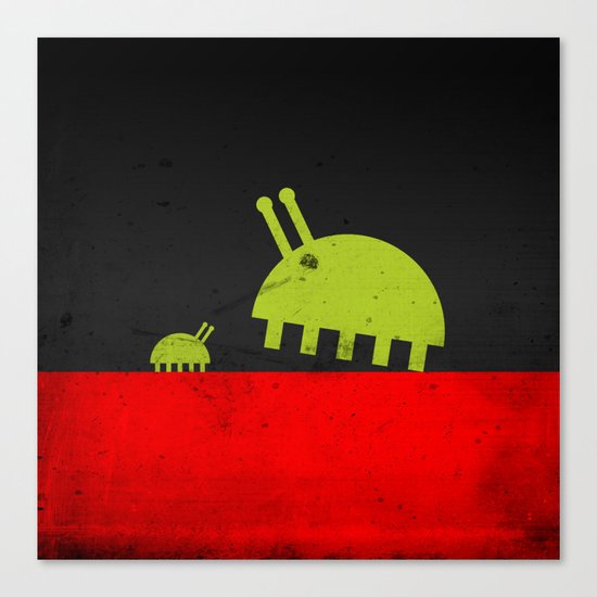 DAVID AND GOLIATH BUGS Canvas Print
