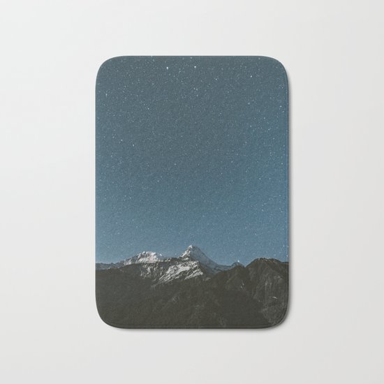 Annapurna Himalayas Bath Mat