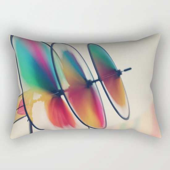 Spin, spin, spin Rectangular Pillow
