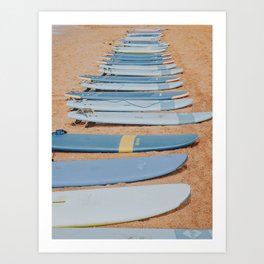 lets surf cxl Art Print