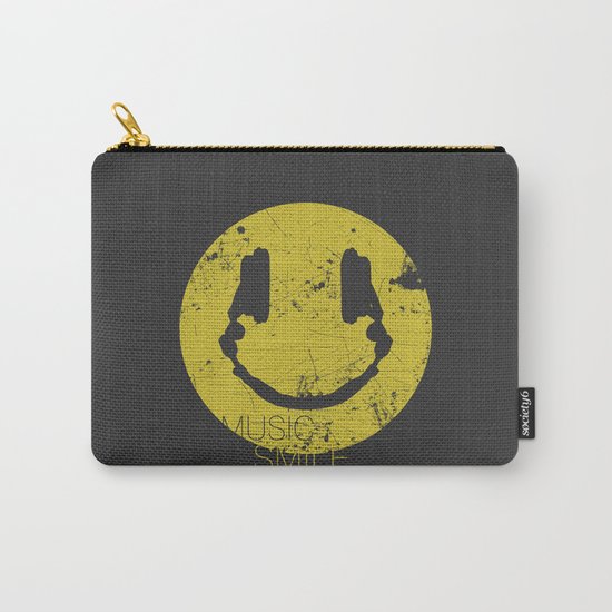 Music Smile Carry-All Pouch
