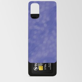 Lilac abstraction with blur Android Card Case