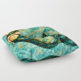 Mermaid  Floor Pillow