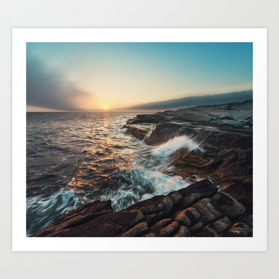 Kiss the Cloud Bank Art Print