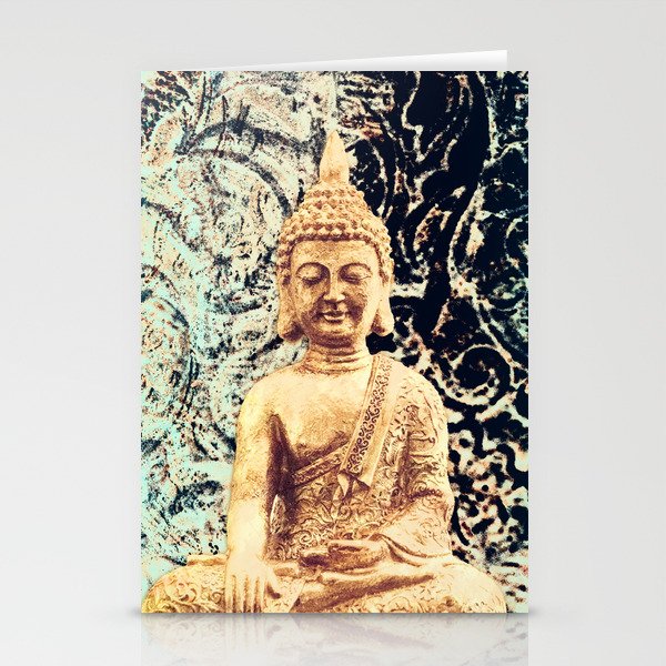 Earth Zen Buddha Stationery Cards