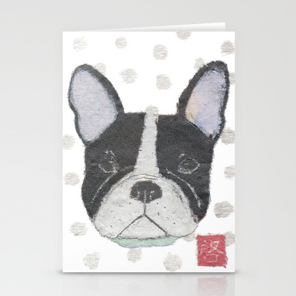 French Bulldog, FRENCHIE, Dog Stationery Cards