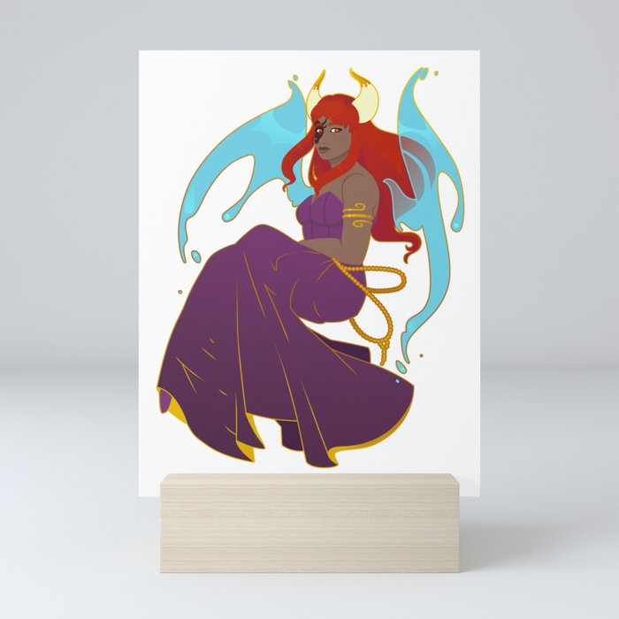 Zorabell: Fateful Goddess Mini Art Print