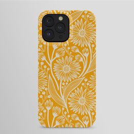 Saffron Coneflowers iPhone Case