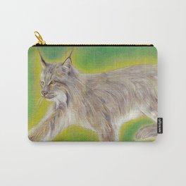Glowing lynx Carry-All Pouch