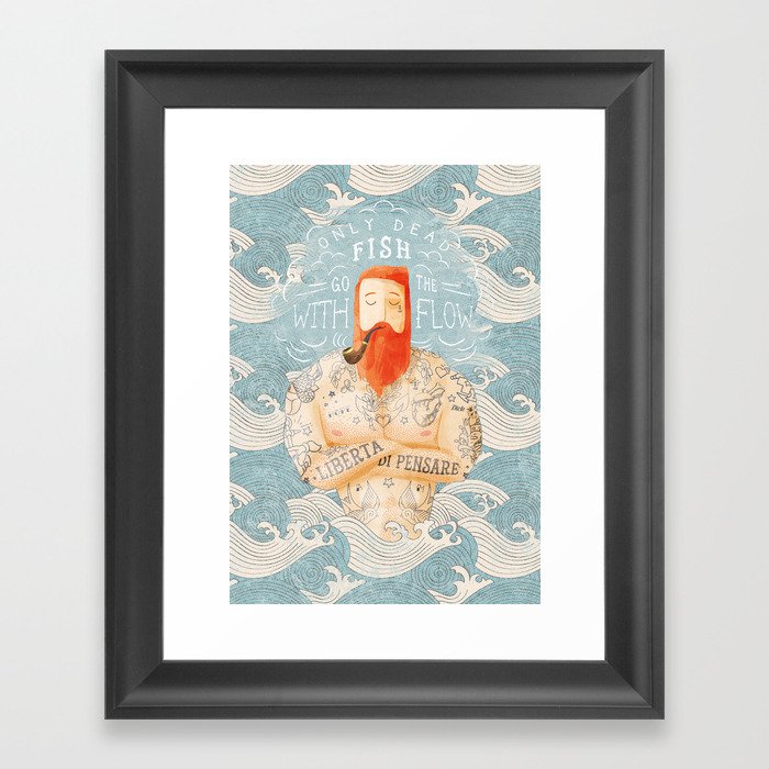 Sailor Framed Art Print