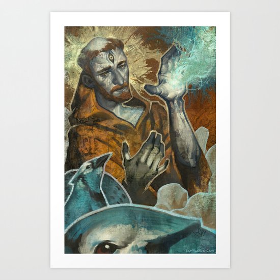 Saint Francis Revisited Art Print