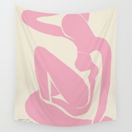 Pink Nude By Henri Matisse HD High Resolution Version Wall Tapestry