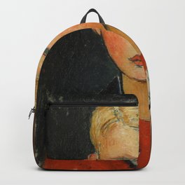 Amedeo Modigliani - The Blue-eyed Boy.jpg Backpack