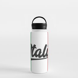 Italian Flag Water Bottle
