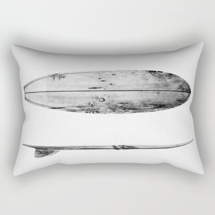 Surfboard Rectangular Pillow