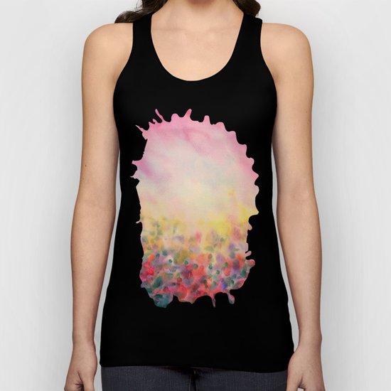 Pink Mystical Spring Unisex Tank Top
