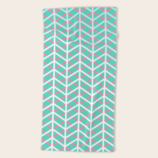 Overlap #5 Beach Towel