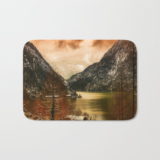 Austrian Wanderlust Bath Mat