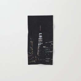 Lights of NYC | New York City Minimalism Hand & Bath Towel