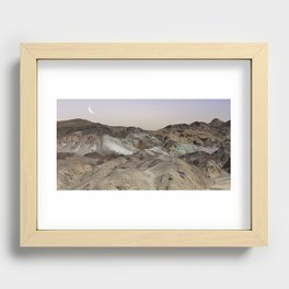 Rainbow Mountains Recessed Framed Print