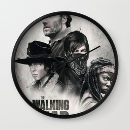 The Walking Wall Clock