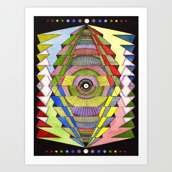 The Singular Vision Art Print