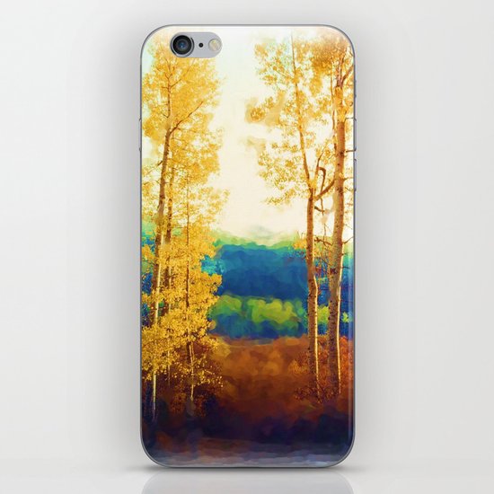 Faded Aspens iPhone & iPod Skin