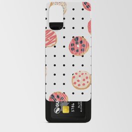 Donut Delight - Polka Dot Grid Android Card Case