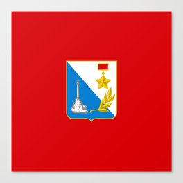 flag of Sevastopol Canvas Print