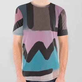 Moonlight village All Over Graphic Tee