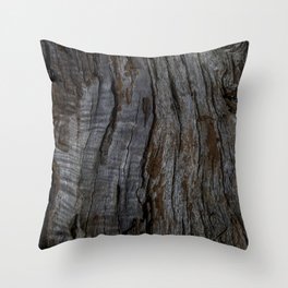 Koa Tree Trunk Throw Pillow