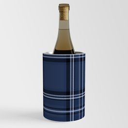 Scottish Blue Tartan Wine Chiller