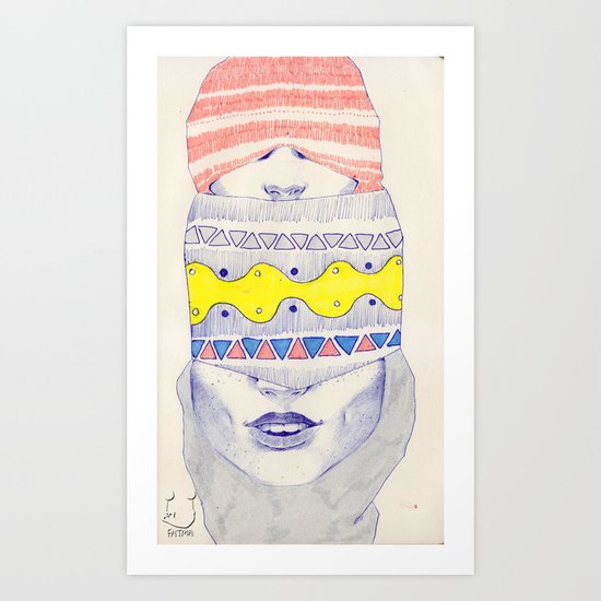 Double-headed Art Print