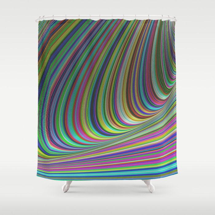 Illusion Shower Curtain by Mandala Magic by David Zydd | Society6