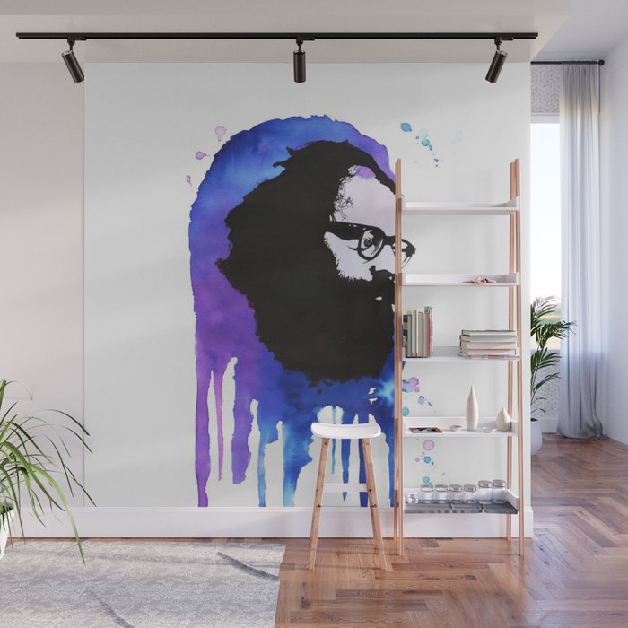 Allen Ginsberg Wall Mural