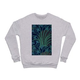 The Day Lily by Walter Crane Crewneck Sweatshirt