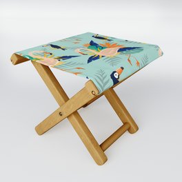 Toucan and Gooses Folding Stool