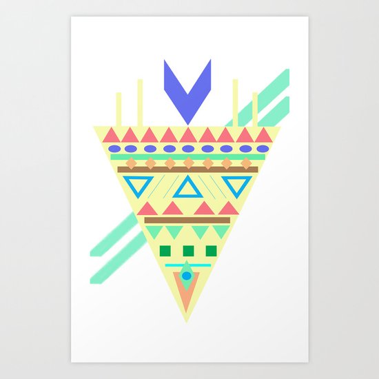 Triangle Affiniti Art Print