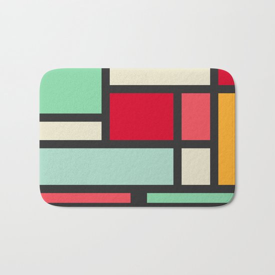 Mondrian Bath Mat