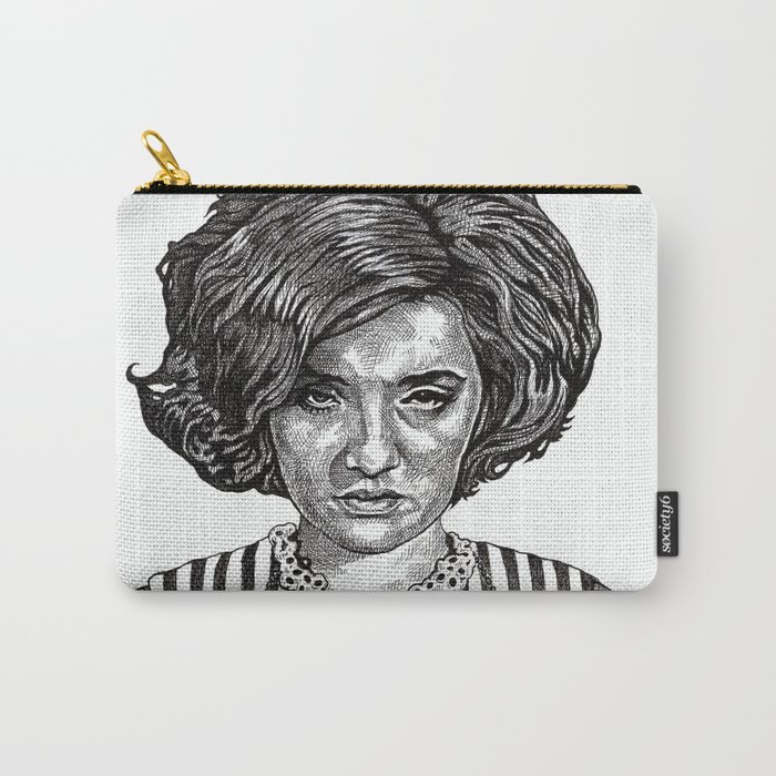 Big Hair Texas Trouble Carry-All Pouch