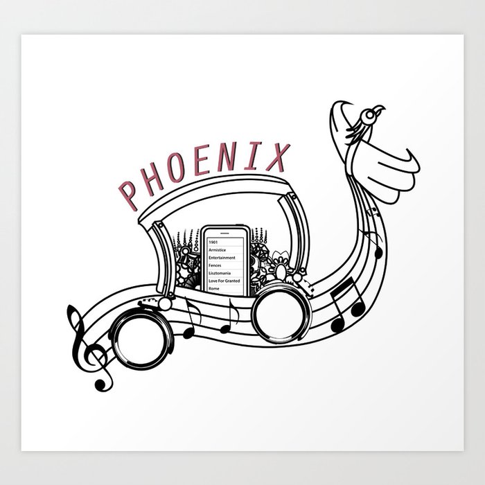 Phoenix! Art Print
