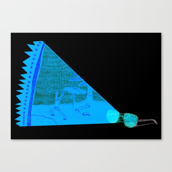 I see summer Canvas Print