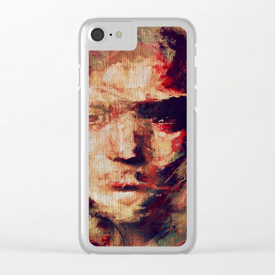 Dreams Darkness Clear iPhone Case