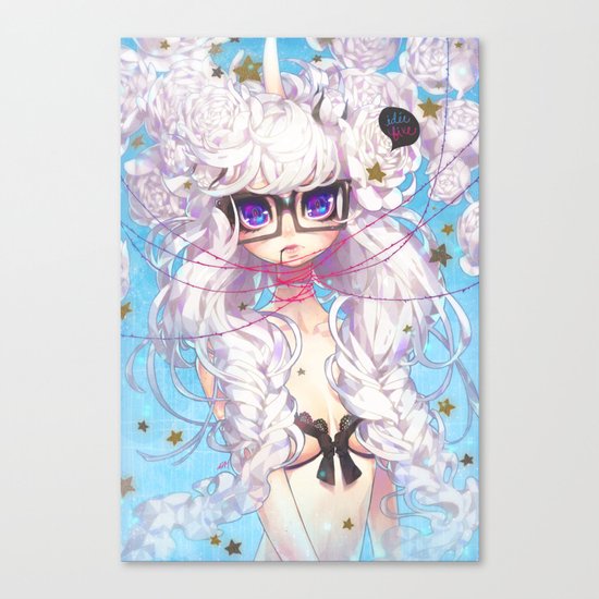fixation Canvas Print