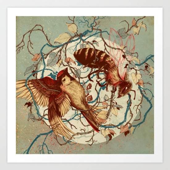 Honey & Sorrow Art Print