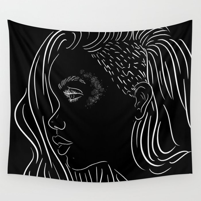 Living it Edgy Wall Tapestry