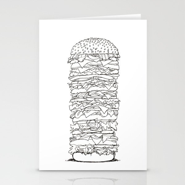 Giant Burger Stationery Cards